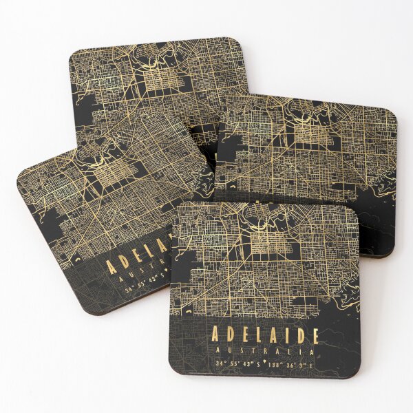Item preview, Adelaide Map Australia designed and sold by hatimelhag.