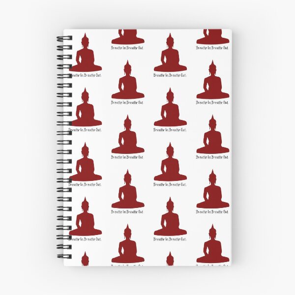 Item preview, Buddha meditating position, with Breathe in and Breathe out | Best GRD  designed and sold by Best-GRD.