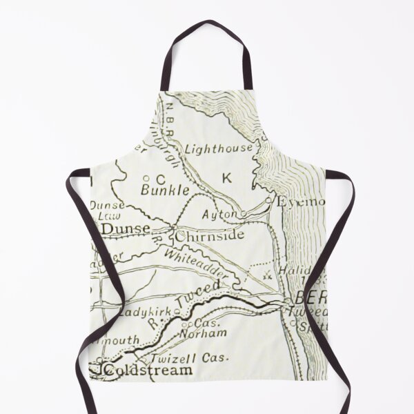 Item preview, CHIRNSIDE & surrounding area map 1891 designed and sold by yourscotland.