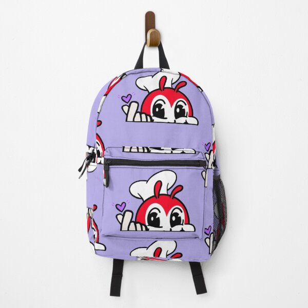 Item preview, ARMY PURPLE JOLLIBEE PEEKING FINGER HEART FILIPINO STICKER  designed and sold by aydapadi.