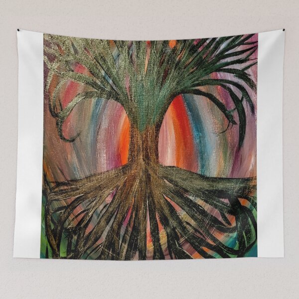 Item preview, Tree of life painted in metallic  designed and sold by kkartwork.
