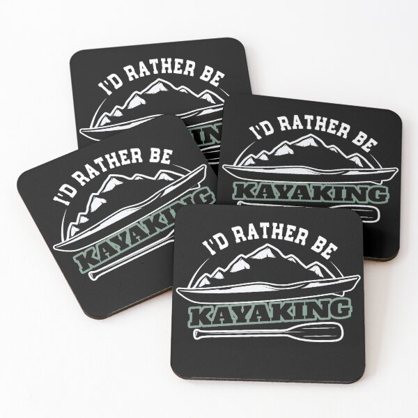 Item preview, I'd Rather Be Kayaking Funny Saying Gift Idea for Kayaker Kayak / Birthday Gifts designed and sold by Chamssou.