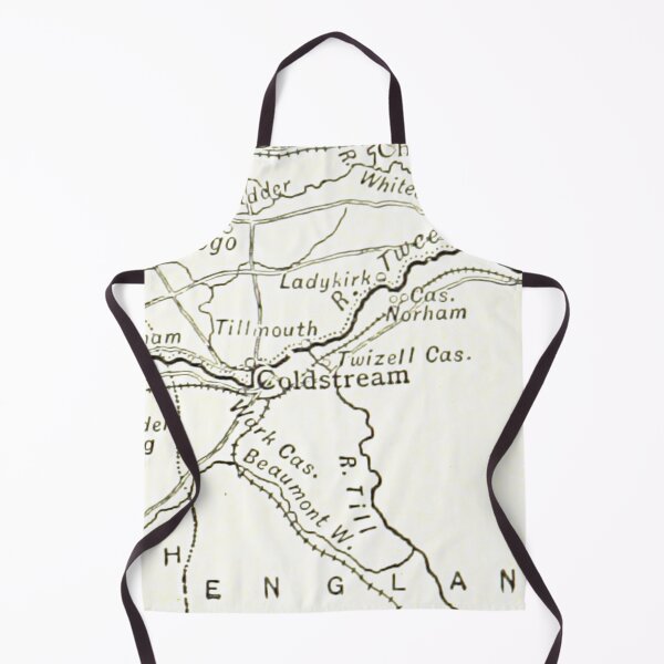 Item preview, COLDSTREAM & surrounding area map 1891 designed and sold by yourscotland.