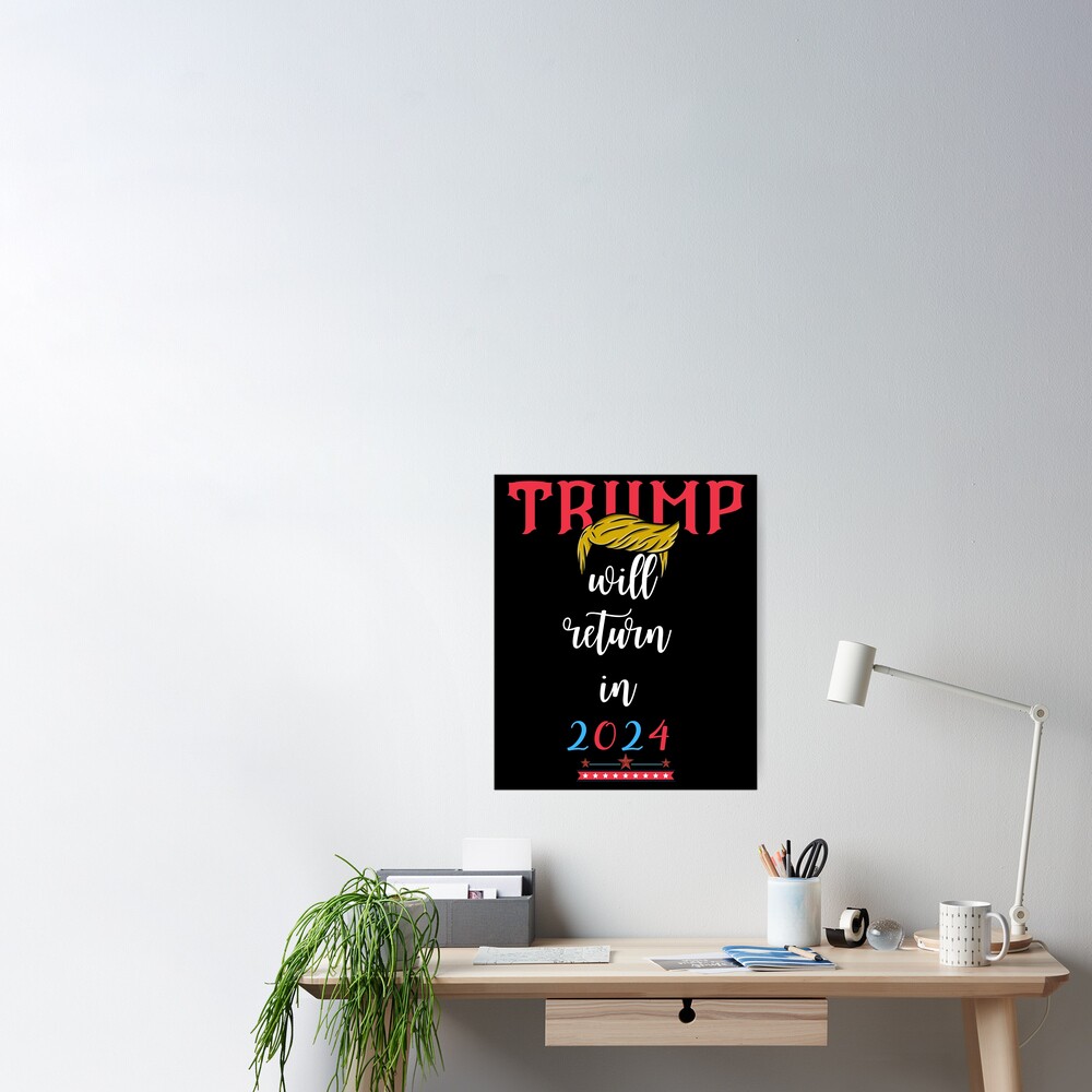 "trump 2024" Poster by Hotful Redbubble