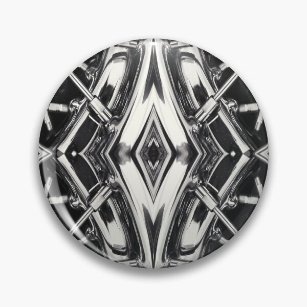 Item preview, Liquid Silver Symmetric Graphic Texture  designed and sold by LaceySkies.