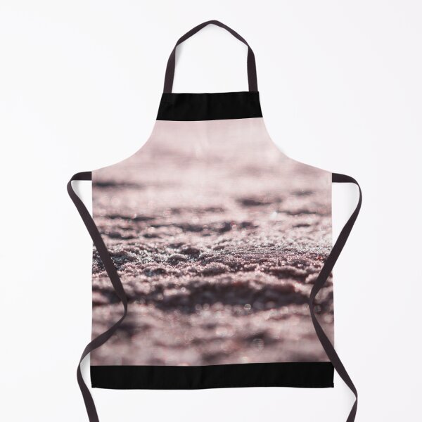 Item preview, Close up of frozen sand during sunset designed and sold by AgaRadDesigns.