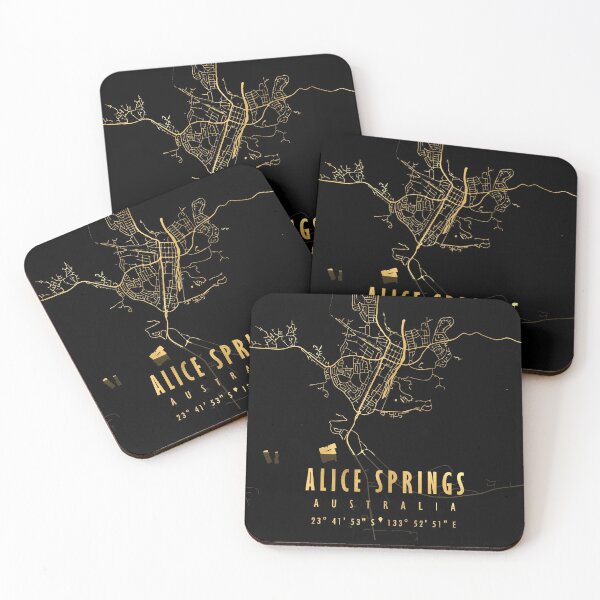 Item preview, Alice Springs Map Australia designed and sold by hatimelhag.
