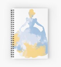 Character Inspired Silhouette Spiral Notebook