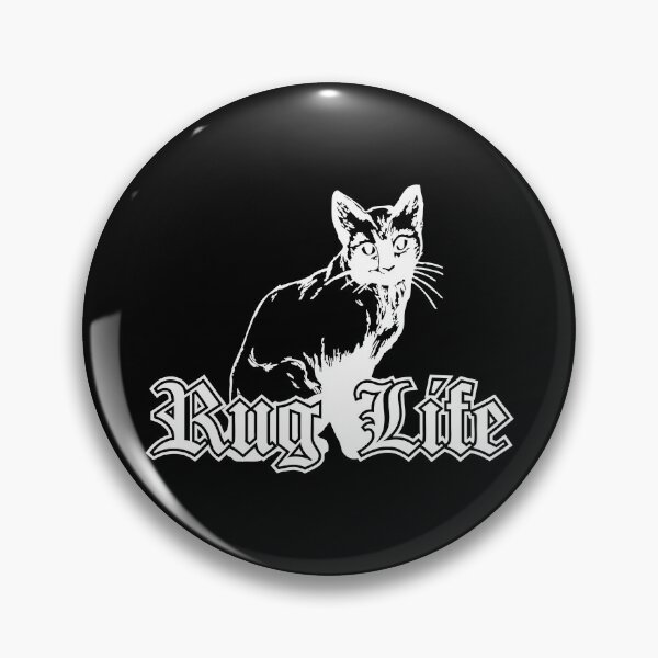 Item preview, Rug Life - Gangsta Cat designed and sold by SpoofTShirts.