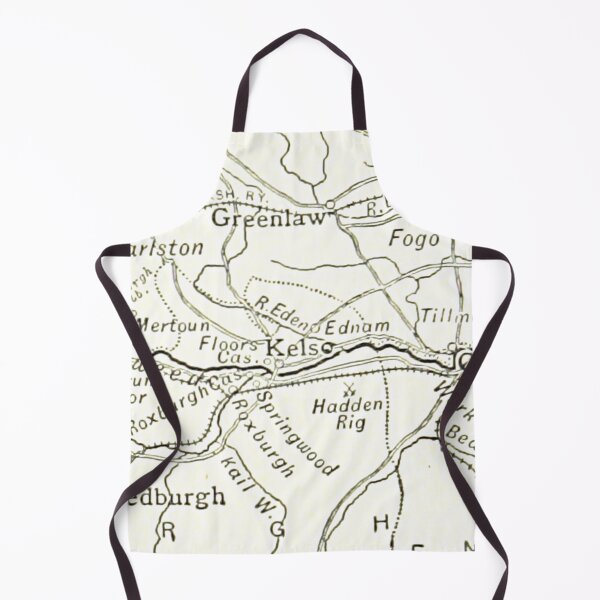 Item preview, KELSO & surrounding area map 1891 designed and sold by yourscotland.