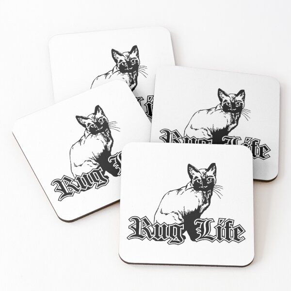 Item preview, Lazy Cat Humor - Rug Life designed and sold by SpoofTShirts.