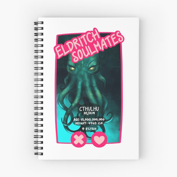 Item preview, Almas gemelas sobrenaturales - El gran Cthulhu designed and sold by Cute Eldritch.