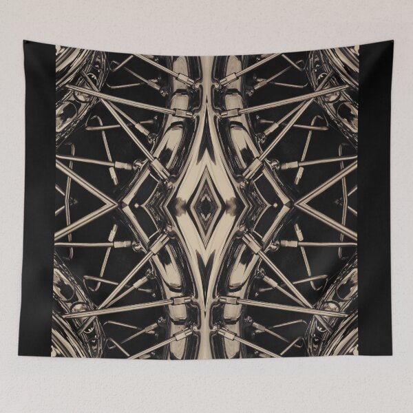 Item preview, Liquid Copper Gold Symmetric Graphic Texture  designed and sold by LaceySkies.