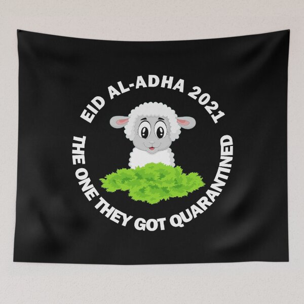 Item preview, Happy Eid Mubarak 2021 Al-Adha Quarantine Lockdown Udhiya Qurbani Funny Meme Gift designed and sold by Best Arts.