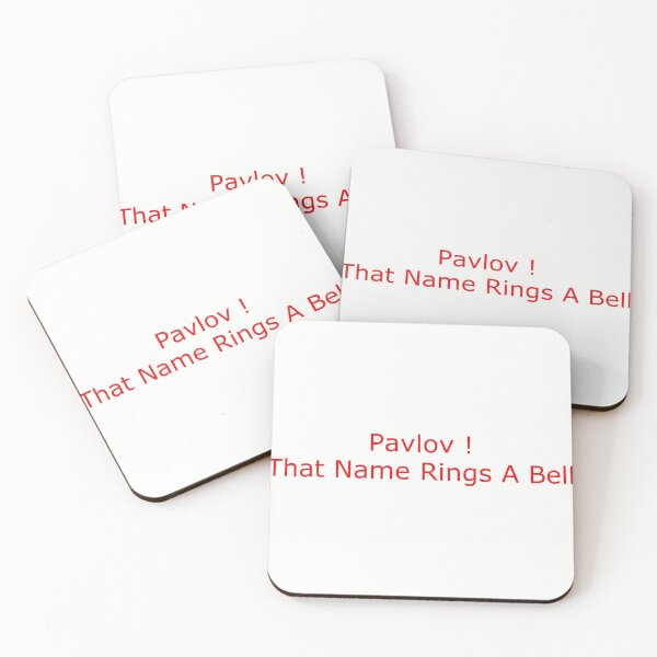 Item preview, Pavlov That Name Rings A Bell (Red) designed and sold by AhmedXhah.
