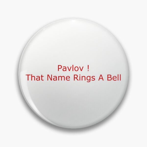 Item preview, Pavlov That Name Rings A Bell (Red) designed and sold by AhmedXhah.