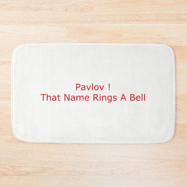 Item preview, Pavlov That Name Rings A Bell (Red) designed and sold by AhmedXhah.
