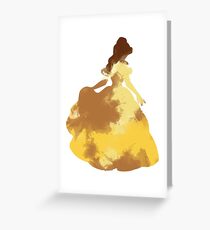 Character Inspired Silhouette Greeting Card