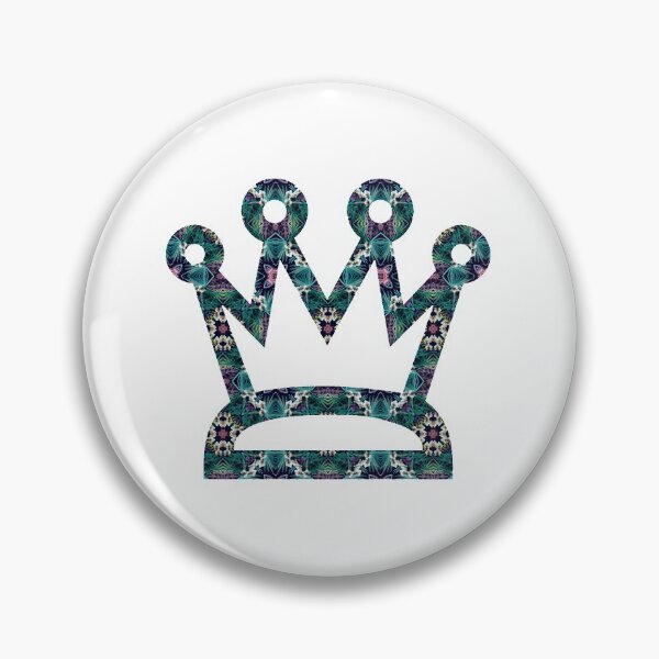 Item preview, Blue Patterned Floral Crown  designed and sold by 9N20.