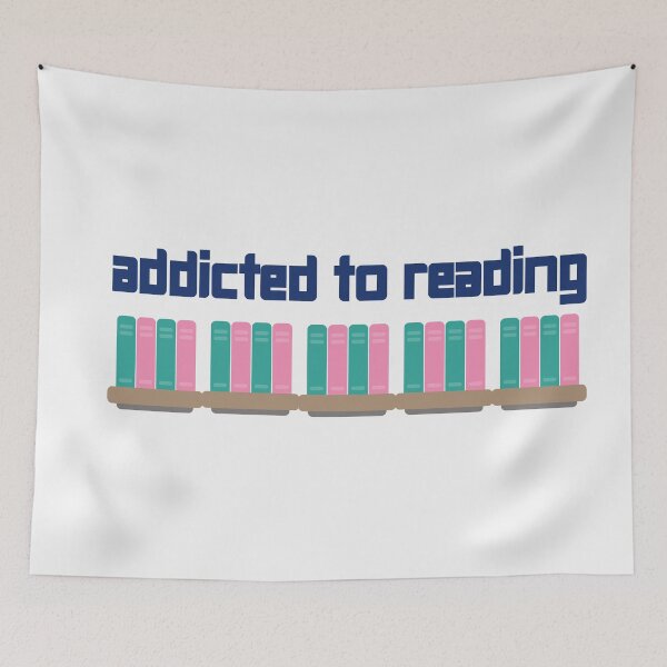 Item preview, Addicted to Reading - Pastel Bookshelves designed and sold by dkdk-kdk.