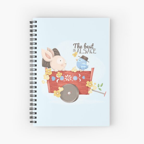 The best in Alsace Spiral Notebook