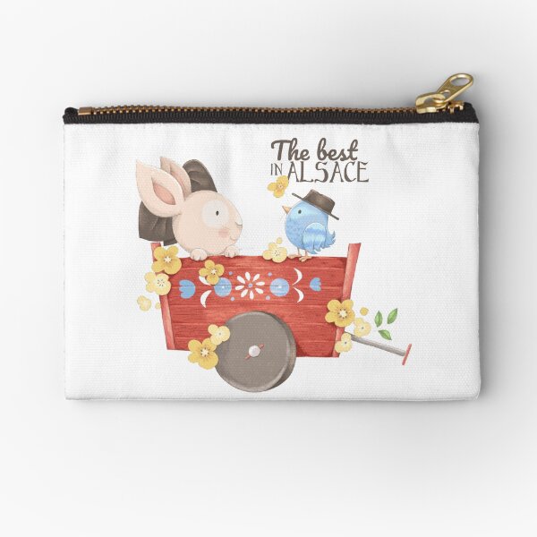 The best in Alsace Zipper Pouch