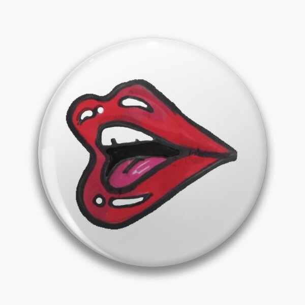 Item preview, Red Lips designed and sold by looloandstitch.
