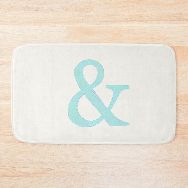 Item preview, & Ampersand (pastel blue) designed and sold by MentaLee.