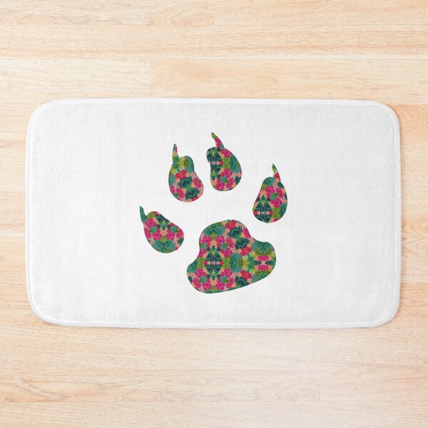 Item preview, Floral Patterned Dog Print designed and sold by 9N20.