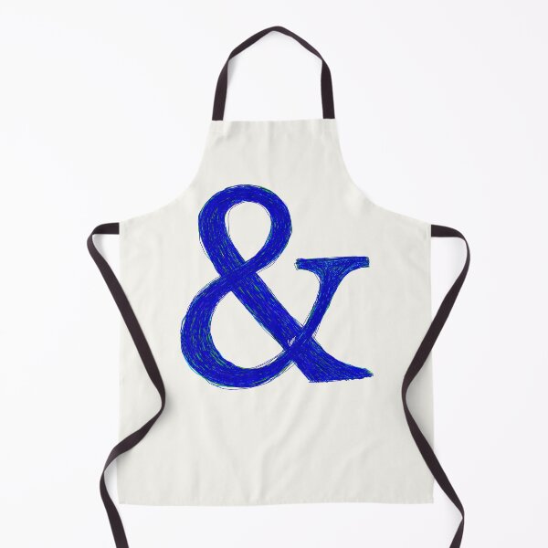 Item preview, & Ampersand (royal blue) designed and sold by MentaLee.