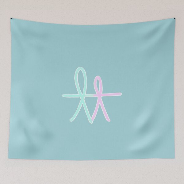 Item preview, Two Three Art Life logo (green&pink) designed and sold by TwoThreeArtLife.