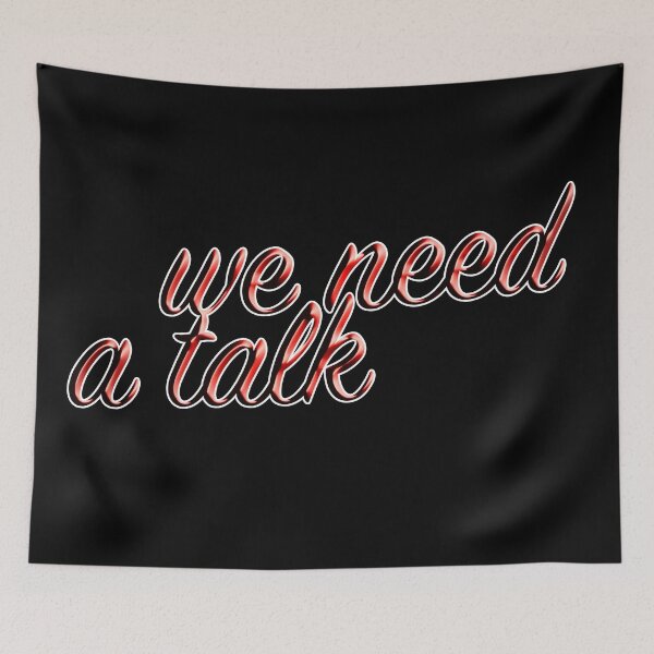 Item preview, We need  a talk designed and sold by Klementsen.