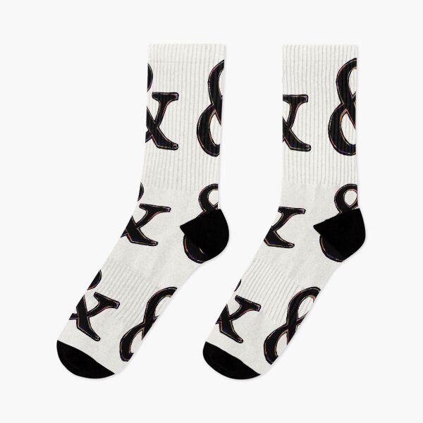 Item preview, & Ampersand (black and multicolor) designed and sold by MentaLee.