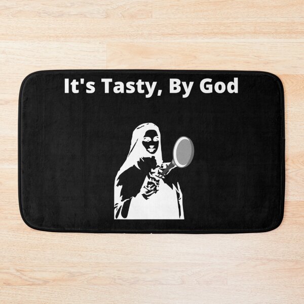 Item preview, It's Tasty, By God - The Frying Nun designed and sold by Teepocalypse.