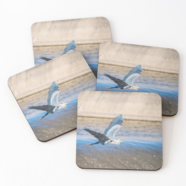 Item preview, Great Blue Heron In Flight Over the Spillway by Debra Martz designed and sold by Debra Martz.