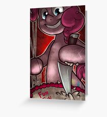 "Fun Fun RUN" Greeting Card