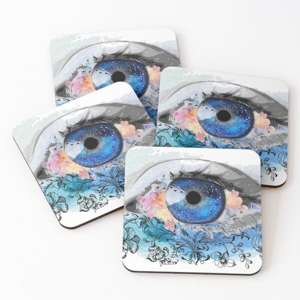 Item preview, Flowery eye designed and sold by keckza24.