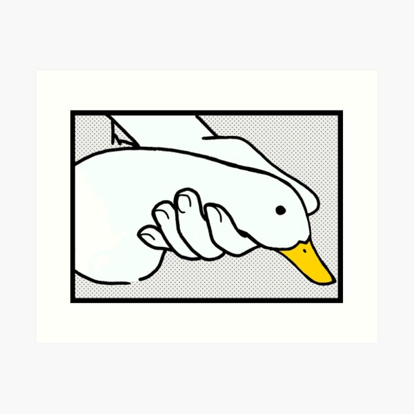 Item preview, Duck Pic designed and sold by Snarky Studio.