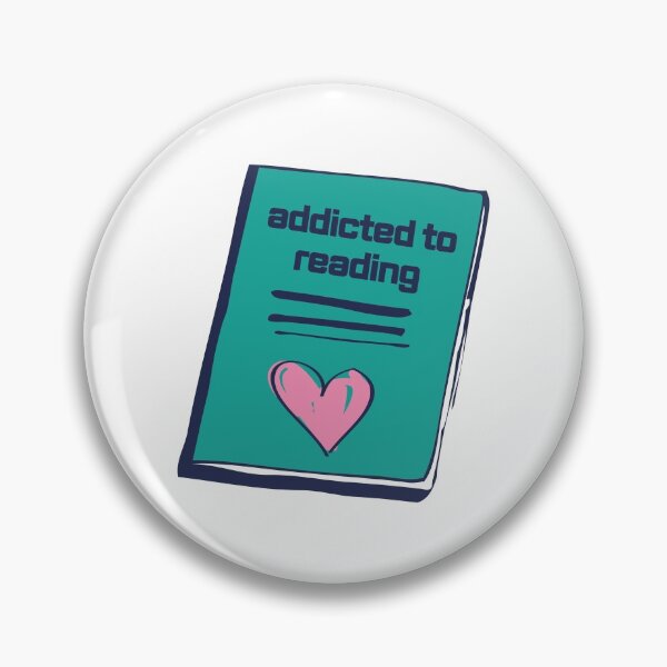 Item preview, Addicted to Reading - Pink Heart designed and sold by dkdk-kdk.