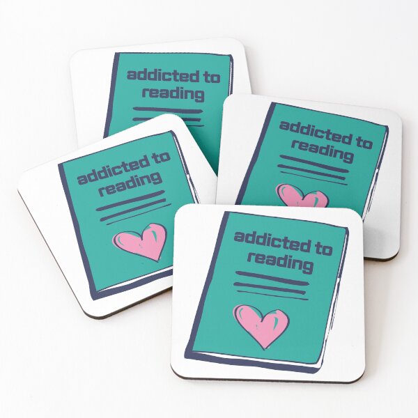 Item preview, Addicted to Reading - Pink Heart designed and sold by dkdk-kdk.