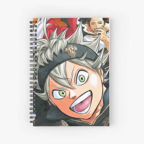 Black Clover Spiral Notebooks Redbubble