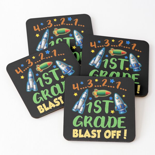 Artikelvorschau, Back to School 1. Klasse Blast Off Rockets Style entworfen und verkauft von elisamarez97.