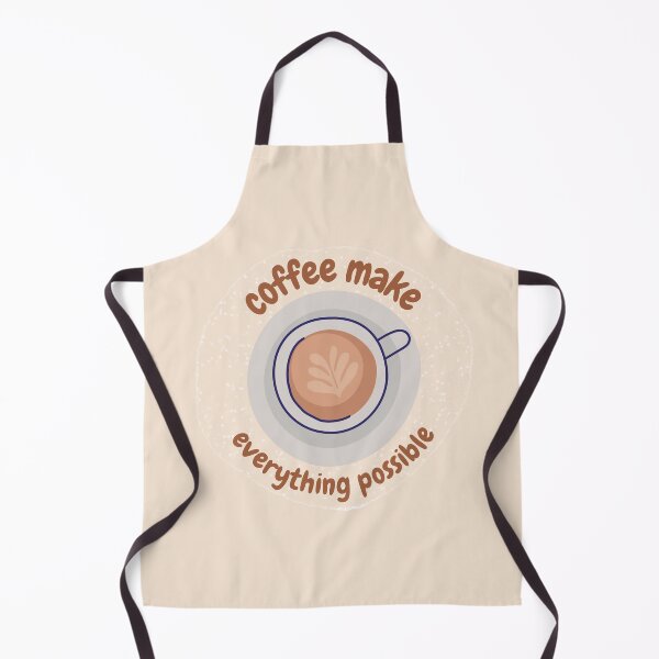 Item preview, Coffee Make Everything Possible Sticker designed and sold by art-and-sticker.