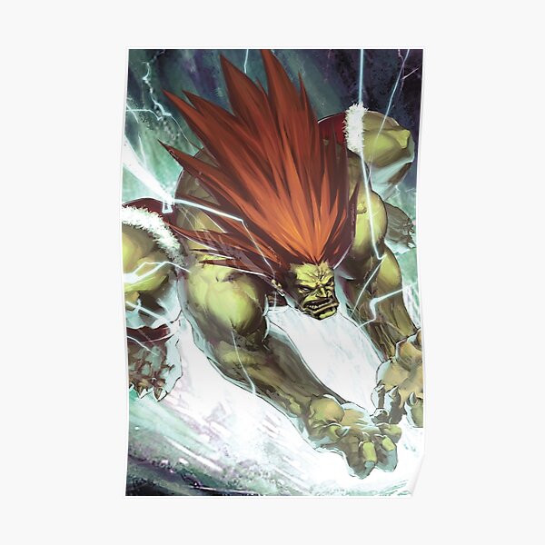 "Blanka" Poster by VioletLoveS Redbubble