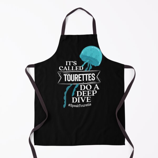 Item preview, It’s called Tourettes Do A Deep Dive, Jelly Fish Under Sea, Tourette Syndrome Awareness designed and sold by MJDezigns.