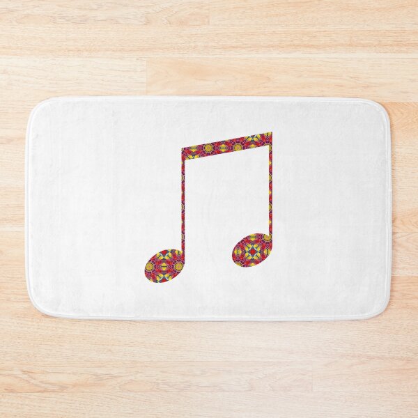 Item preview, Patterned Red Musical Note designed and sold by 9N20.