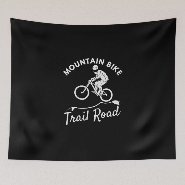 Aperçu de l'œuvre Vintage Mountain Bike Trail Route Descente Vélo VTT Équitation créée et vendue par enjoytheshirt.