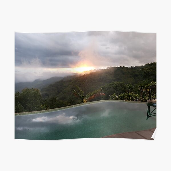 Costa Rica sunset #2 Poster