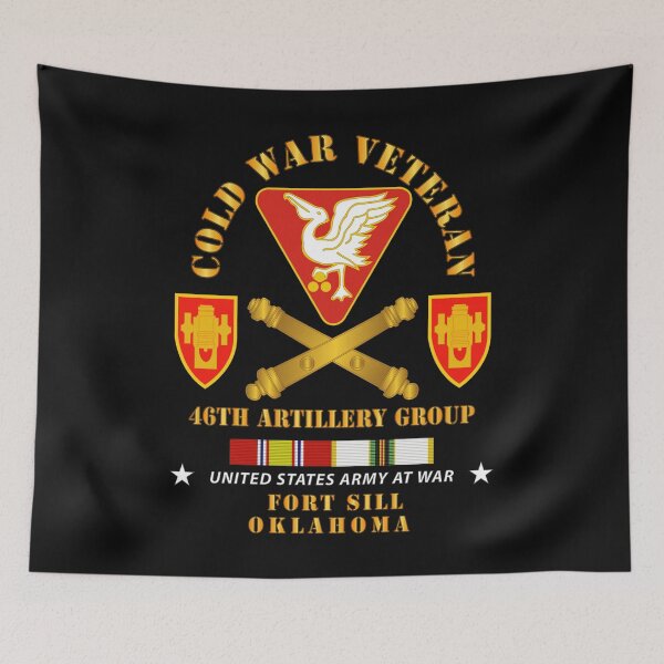 Item preview, Army - Cold War Vet - 46th Artillery Group - Fort Sill, OK w COLD SVC designed and sold by Military Insignia Products.