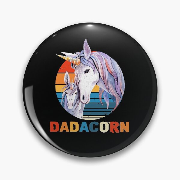 Item preview, Dadacorn Unicorn Dad Papa Retro Vintage Fathers Day designed and sold by FucaGirl.